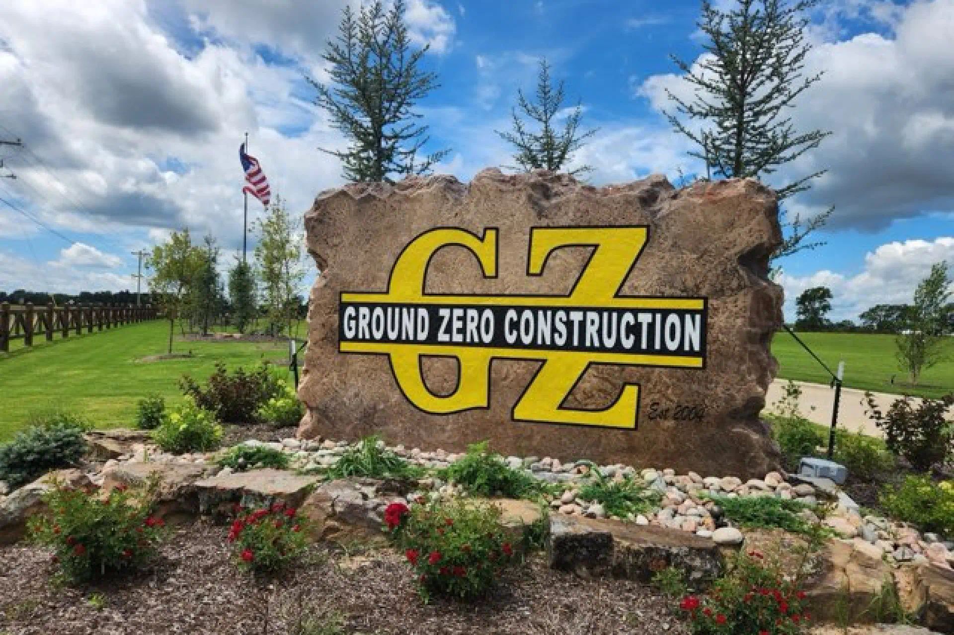 Facility Signage Boulders